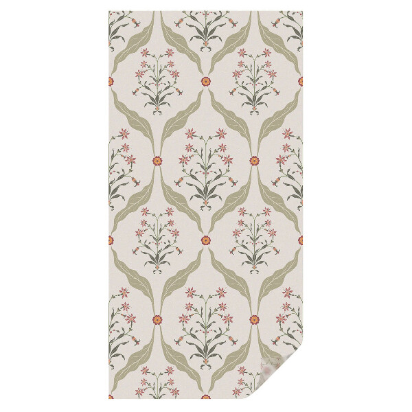 Öntapadós belátásgátló fólia ólomüveg Virágminta