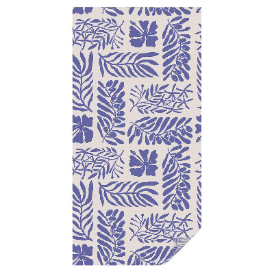 Öntapadós belátásgátló fólia ólomüveg Növényi minták