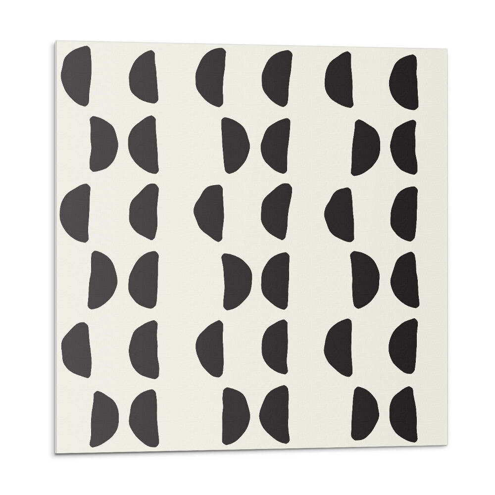 Vinyl csempe falra Absztrakt félhold minta