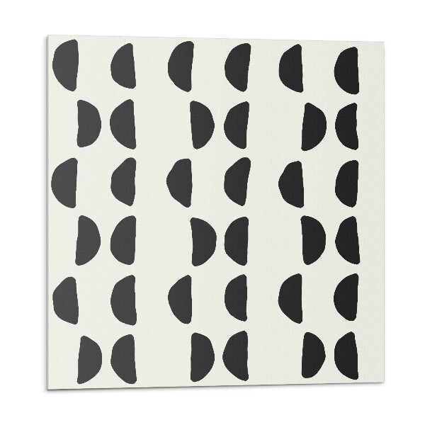 Vinyl csempe falra Absztrakt félhold minta