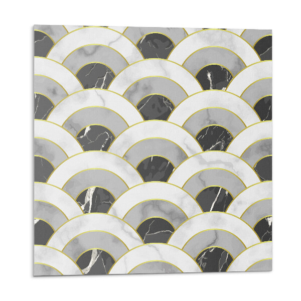 Öntapadós vinyl csempe Hullámos ívminta