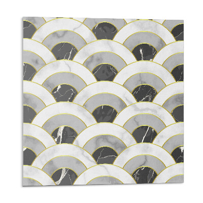 Öntapadós vinyl csempe Hullámos ívminta