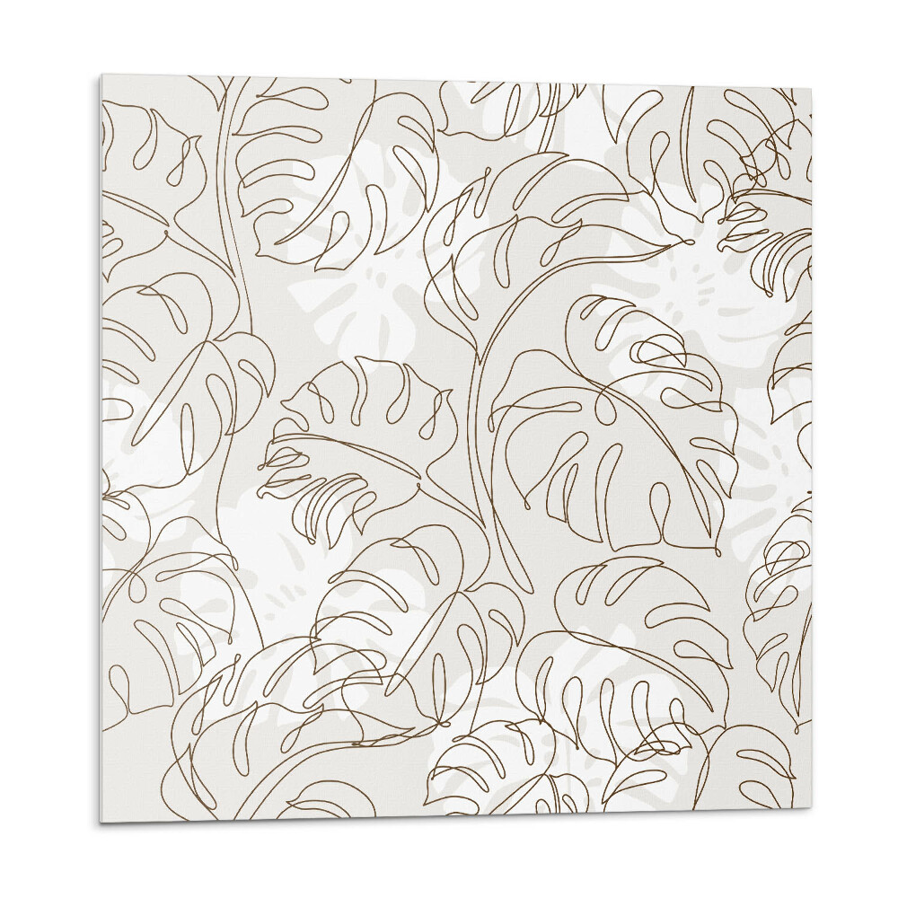 Vinyl csempe Vonal levélminta