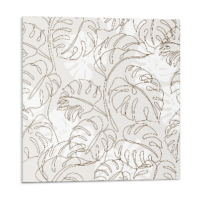 Vinyl csempe Vonal levélminta