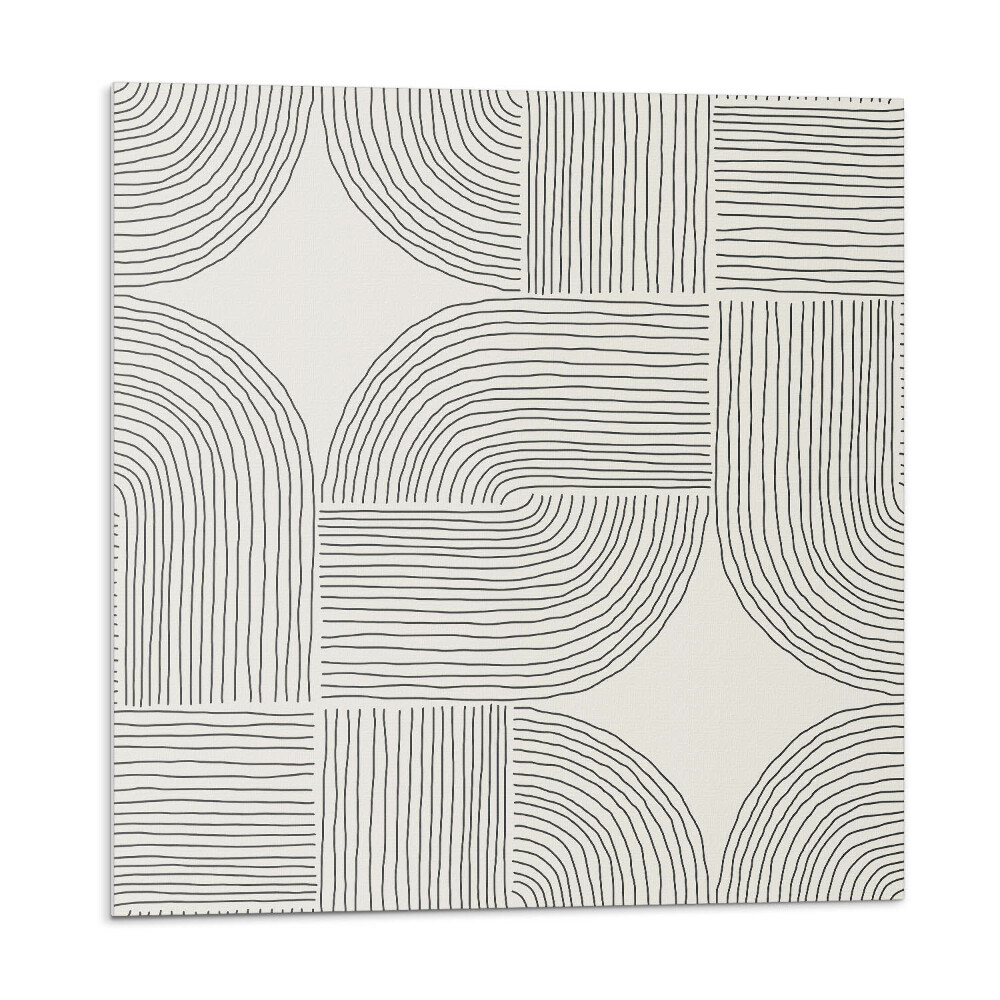 Öntapadós vinyl csempe Geometriai vonalak az elrendezésben