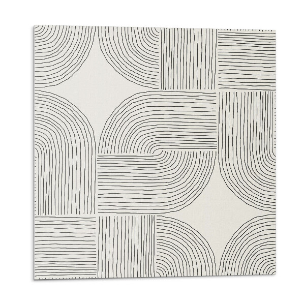 Öntapadós vinyl csempe Geometriai vonalak az elrendezésben