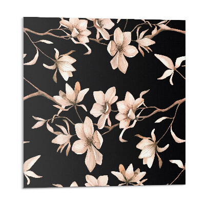 Vinyl csempe Virágminta a háttérben