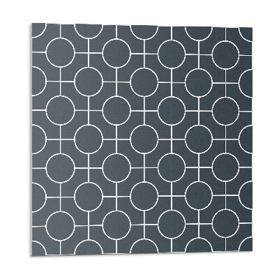 Vinyl csempe falra Körök és vonalak geometriai mintázata