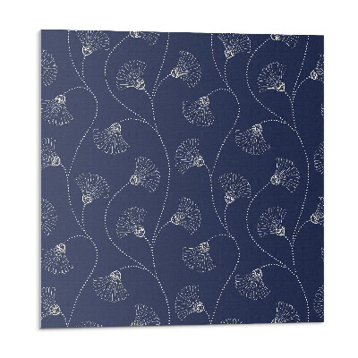 Vinyl csempe Virágminta vonalakban