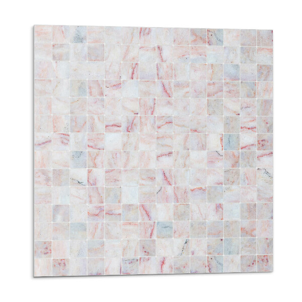 Vinyl csempe falra Négyzetekből készült mozaikminta