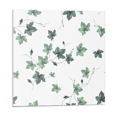 Vinyl csempe Levelek világos háttér előtt