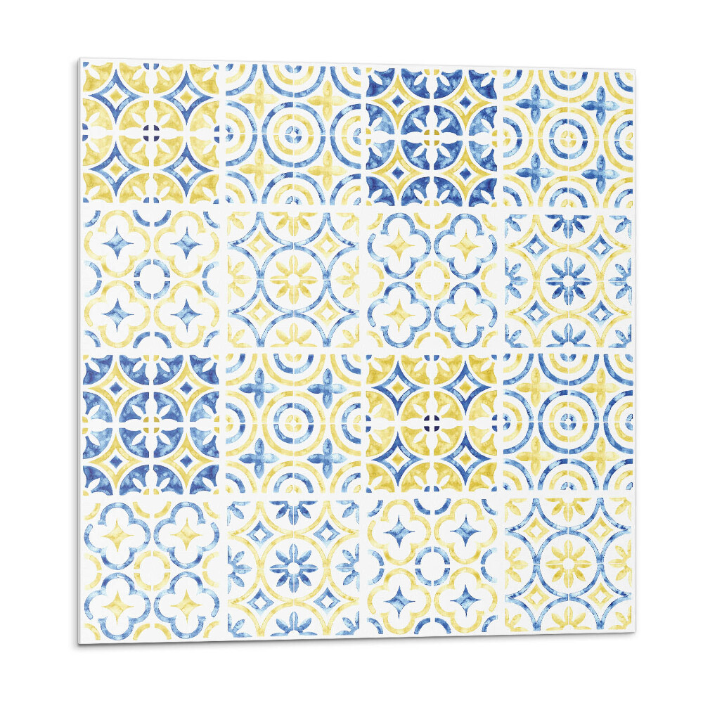 Vinyl csempe falra Mozaikminta díszekkel