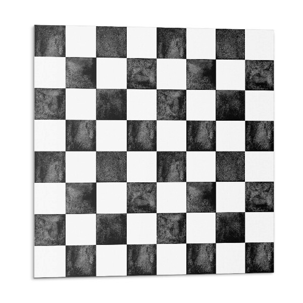 Vinyl csempe Texturált sakktábla minta