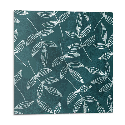 Vinyl csempe falra Levelek texturált háttéren