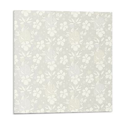 Öntapadós vinyl csempe Virágminta a háttérben