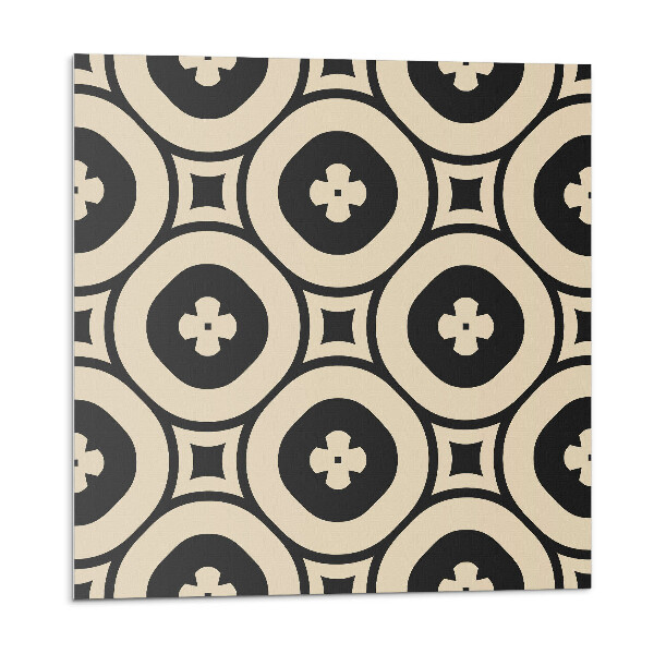 Öntapadós vinyl csempe Geometrikus minta négyzetekkel