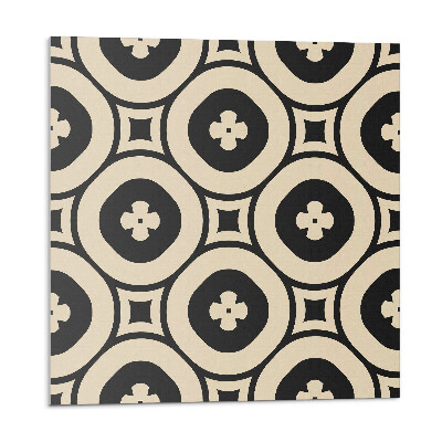 Öntapadós vinyl csempe Geometrikus minta négyzetekkel