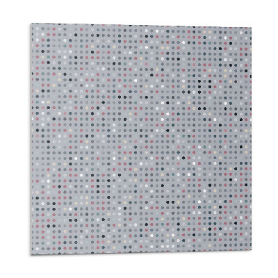 Vinyl csempe falra Színes pöttyös minta