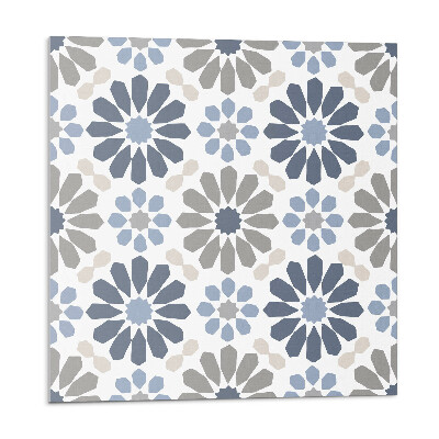 Vinyl csempe falra Virágminta szimmetriában