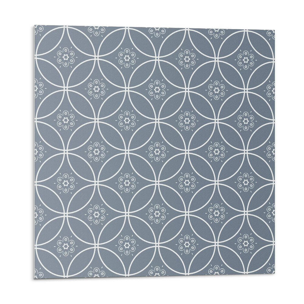 Öntapadós vinyl csempe Virágdísz minta