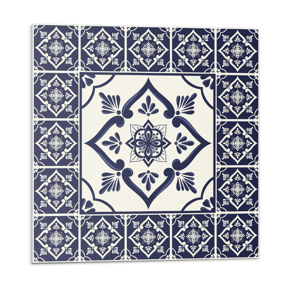 Öntapadós vinyl csempe Virágmotívumos minta