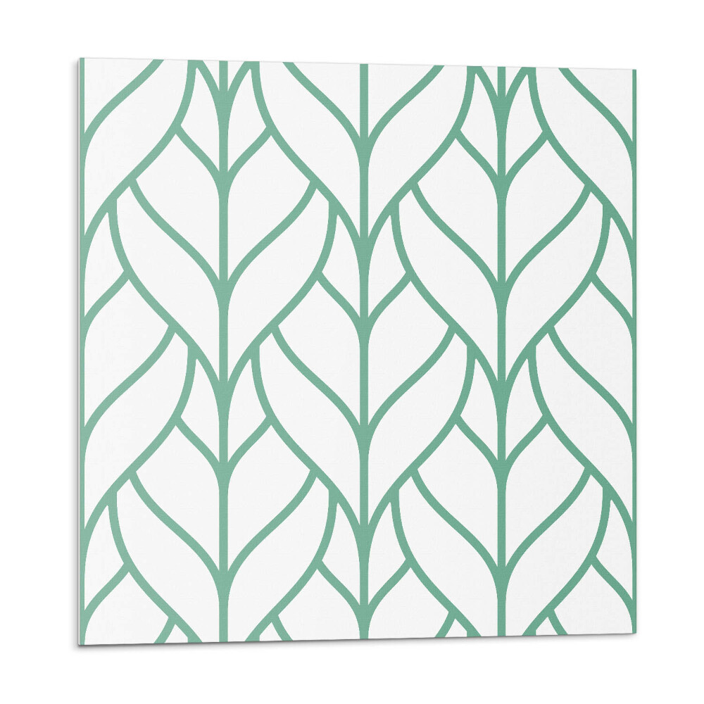 Öntapadós vinyl csempe Levélminta szimmetriában