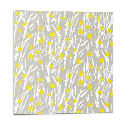 Vinyl csempe Virágminta a háttérben