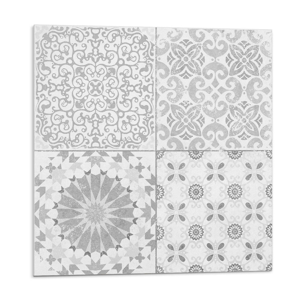 Vinyl csempe Geometriai és virágminták