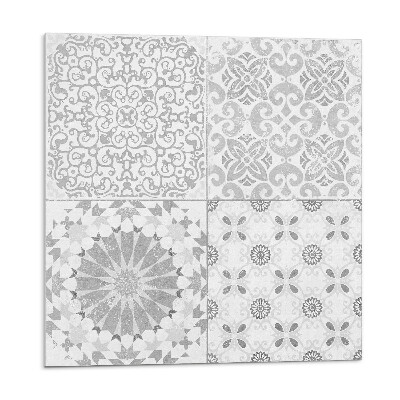 Vinyl csempe Geometriai és virágminták