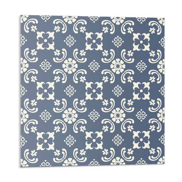 Öntapadós vinyl csempe Virágminta a háttérben