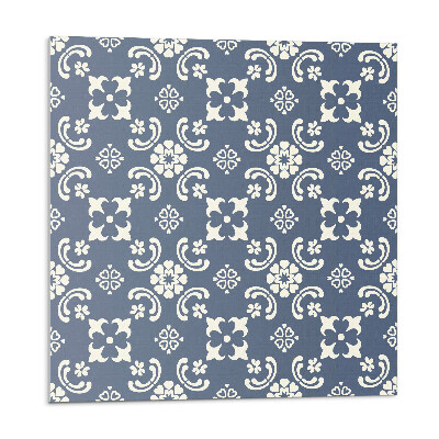 Öntapadós vinyl csempe Virágminta a háttérben