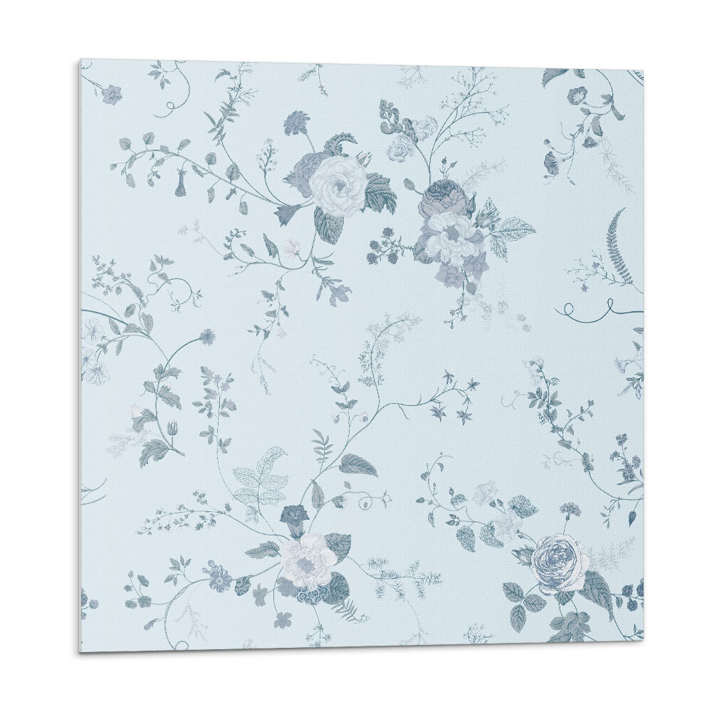 Vinyl csempe falra Virágminta a háttérben