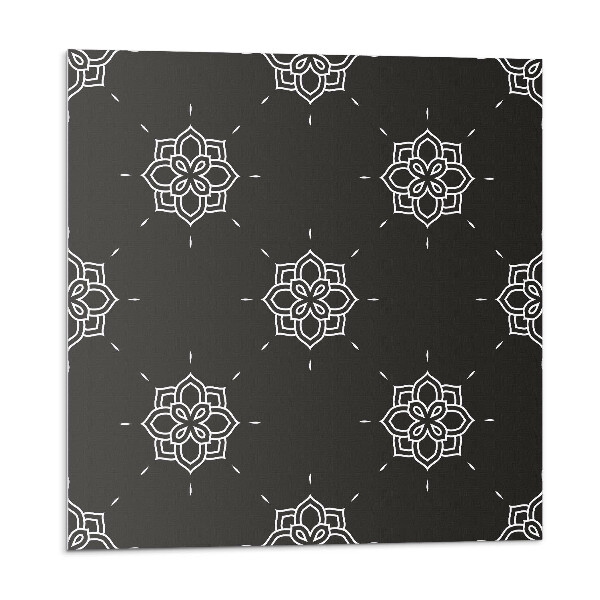 Vinyl csempe falra Virágminta a háttérben