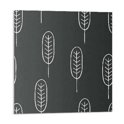 Öntapadós vinyl csempe Minta levelekkel a háttérben