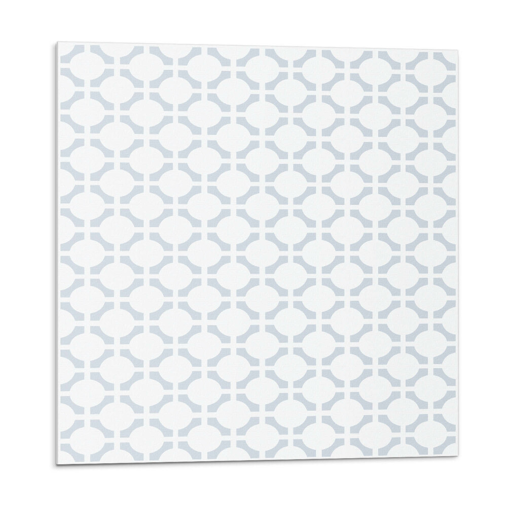 Öntapadós vinyl csempe Geometrikus minta oválisokkal