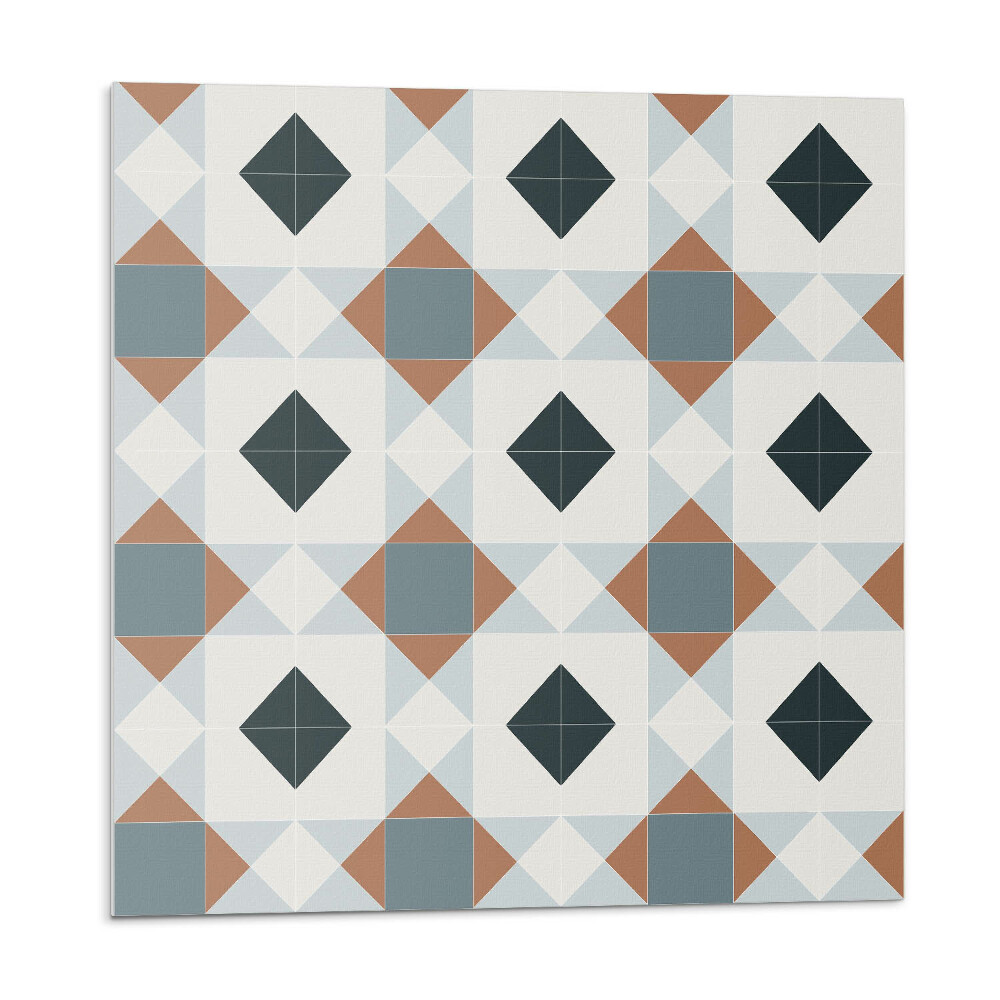 Vinyl csempe falra Geometrikus csempeminta