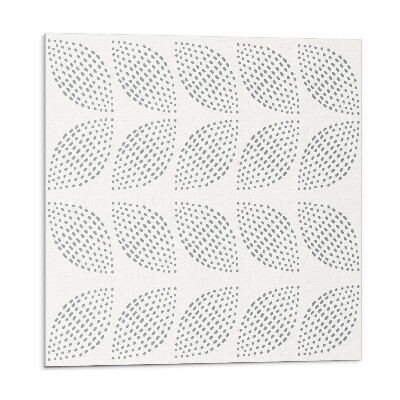 Vinyl csempe falra Levélminta pöttyökkel