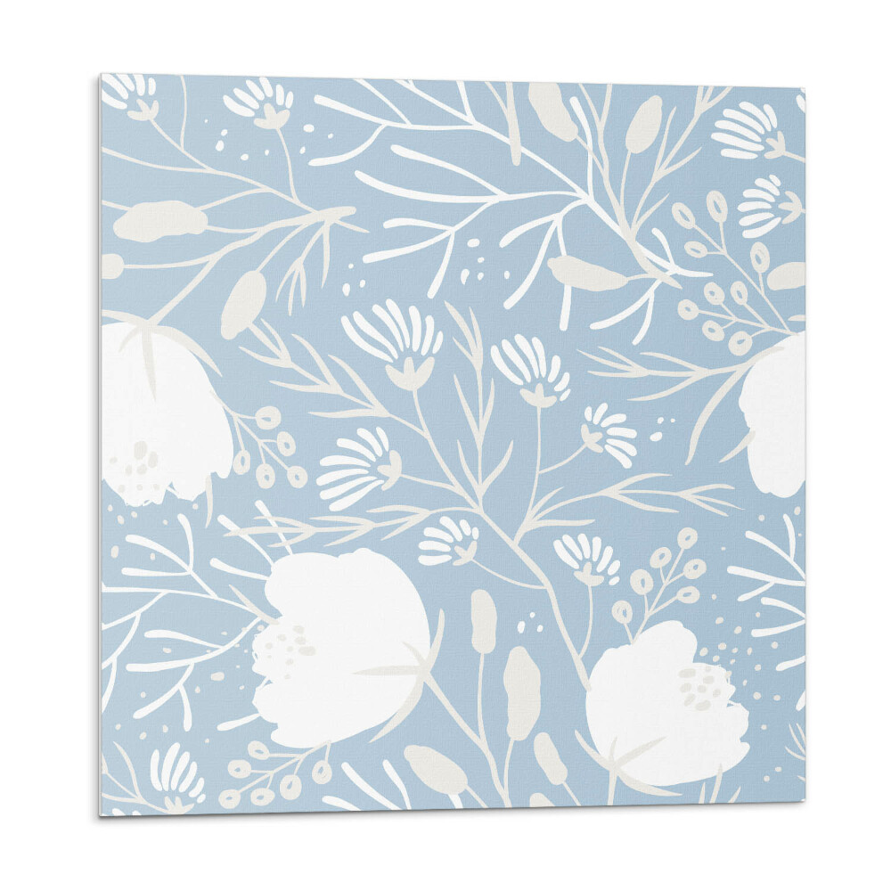 Öntapadós vinyl csempe Virágminta a háttérben