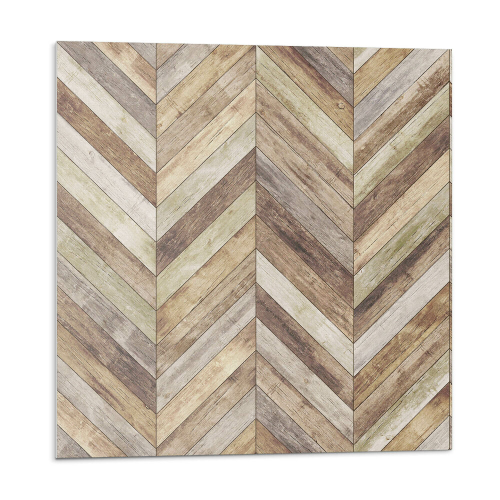 Vinyl csempe falra Halszálkás minta deszkákból