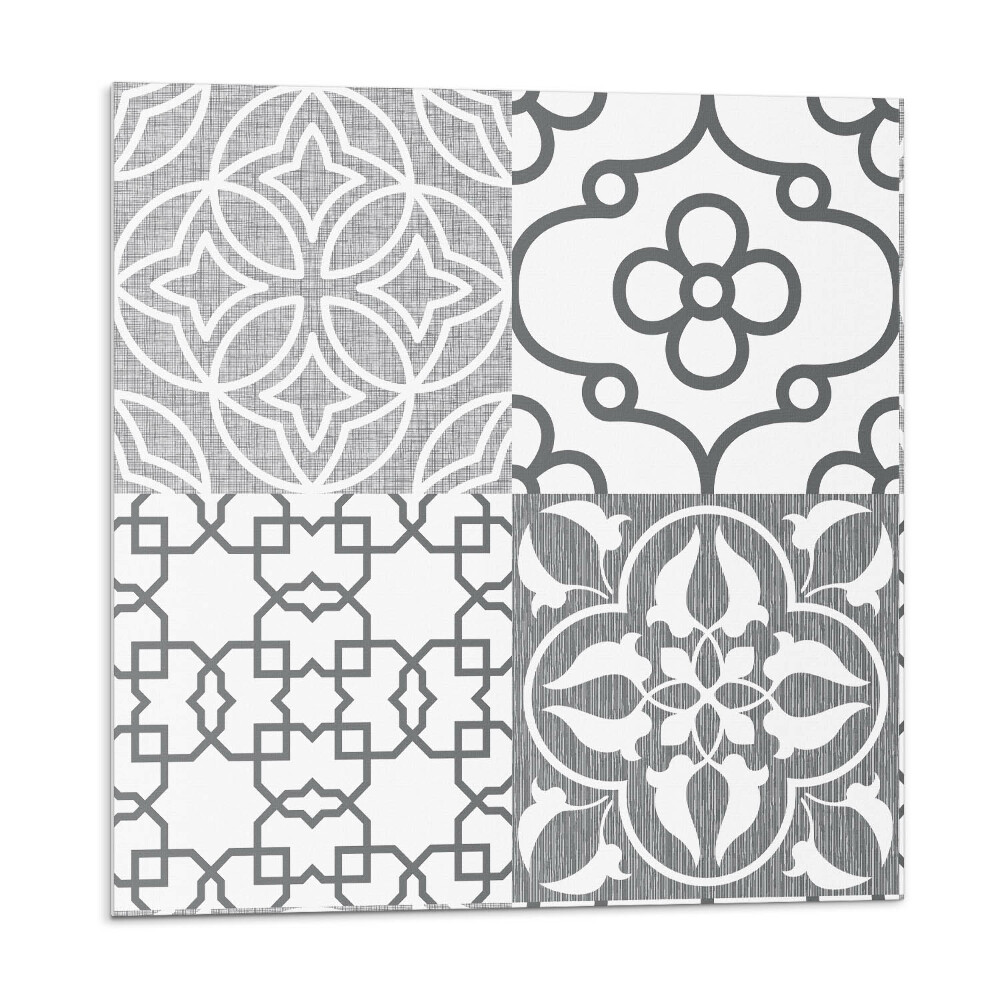 Vinyl csempe falra Geometriai minták az elrendezésben