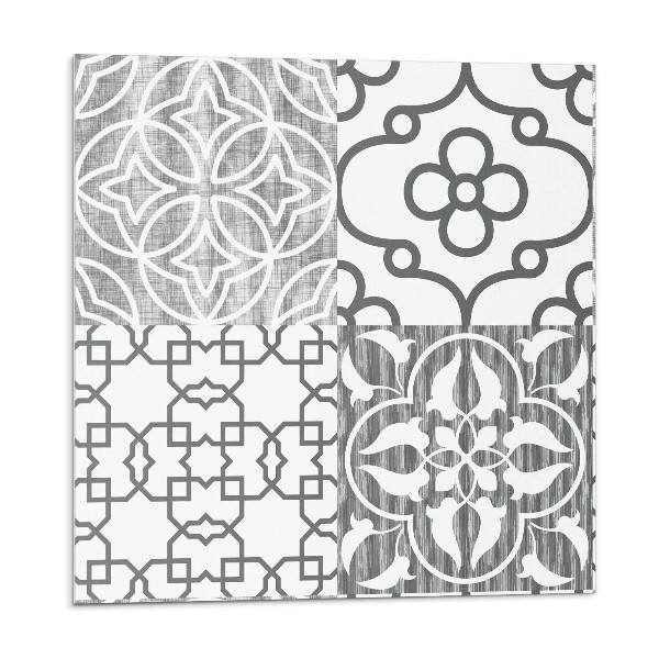 Vinyl csempe falra Geometriai minták az elrendezésben