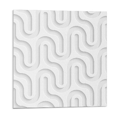 Öntapadós vinyl csempe Hullámok 3D rétegekben