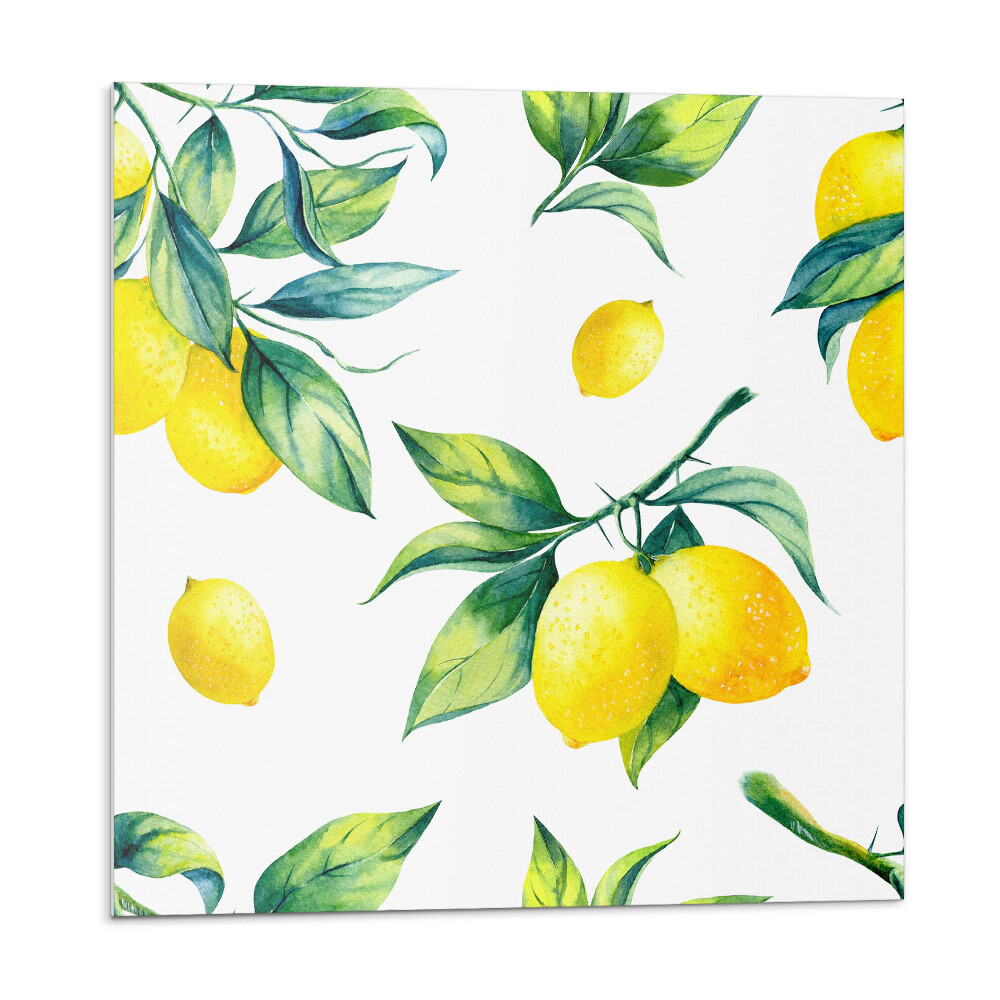 Vinyl csempe Citromos és leveles minta