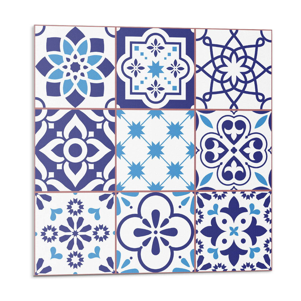 Vinyl csempe falra Geometriai minták a csempékben