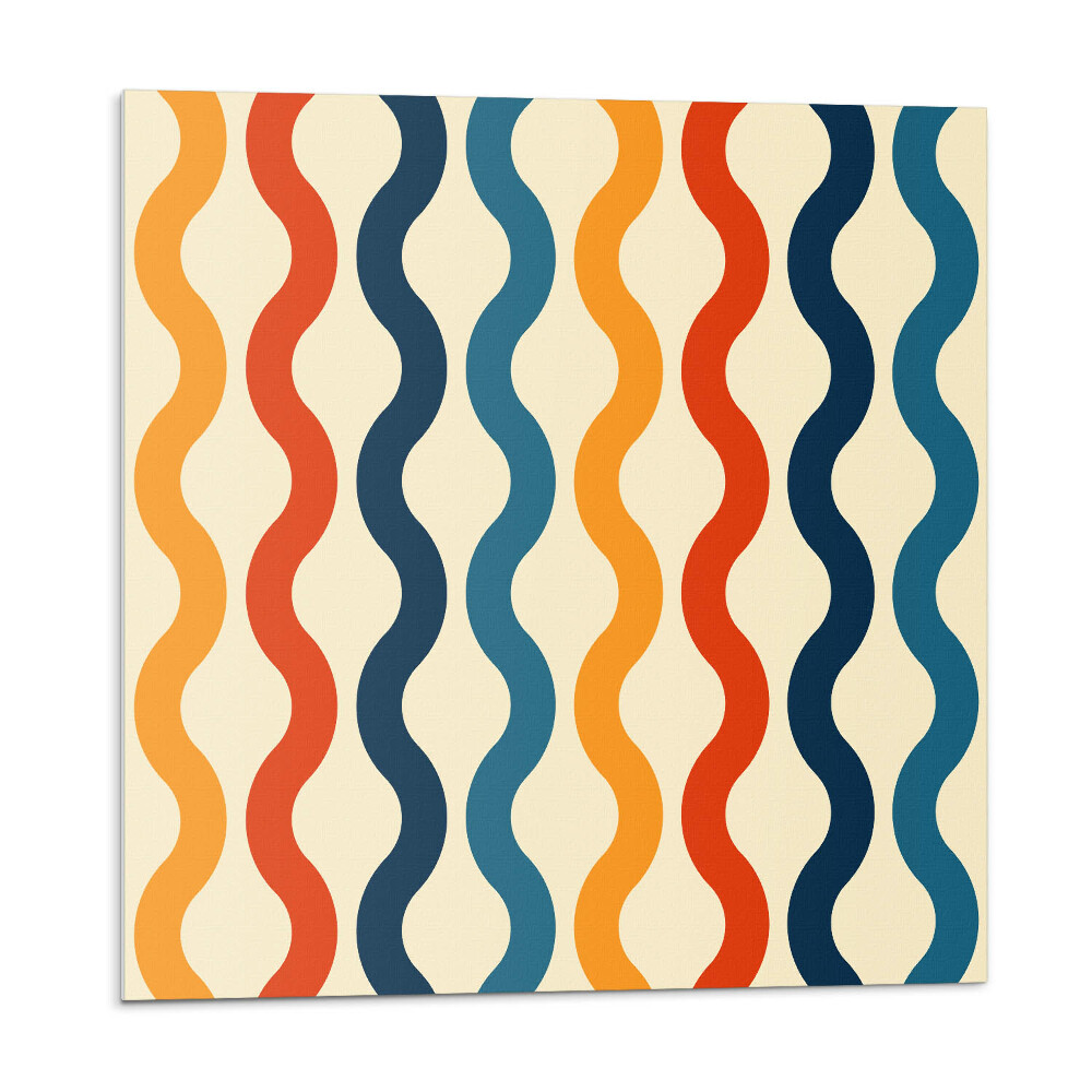 Öntapadós vinyl csempe Ritmikus hullámok