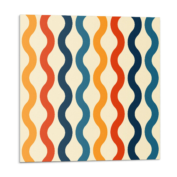 Öntapadós vinyl csempe Ritmikus hullámok