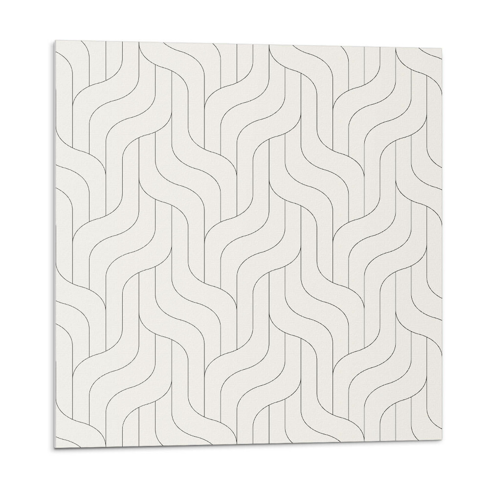 Vinyl csempe falra Geometriai elrendezésű hullámok