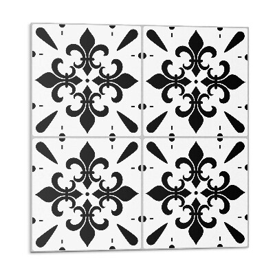 Vinyl csempe falra Virágmotívumos minta