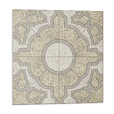 Öntapadós vinyl csempe Mozaikminta díszekkel