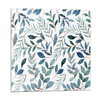 Öntapadós vinyl csempe Levélminta a háttérben